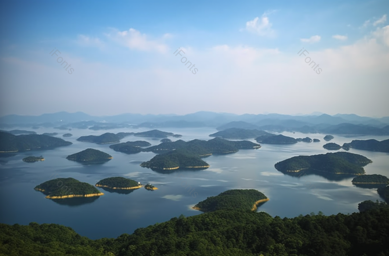 千岛湖航拍风景,高清,摄影图,摄影图片,图片大全,摄影图免费下载